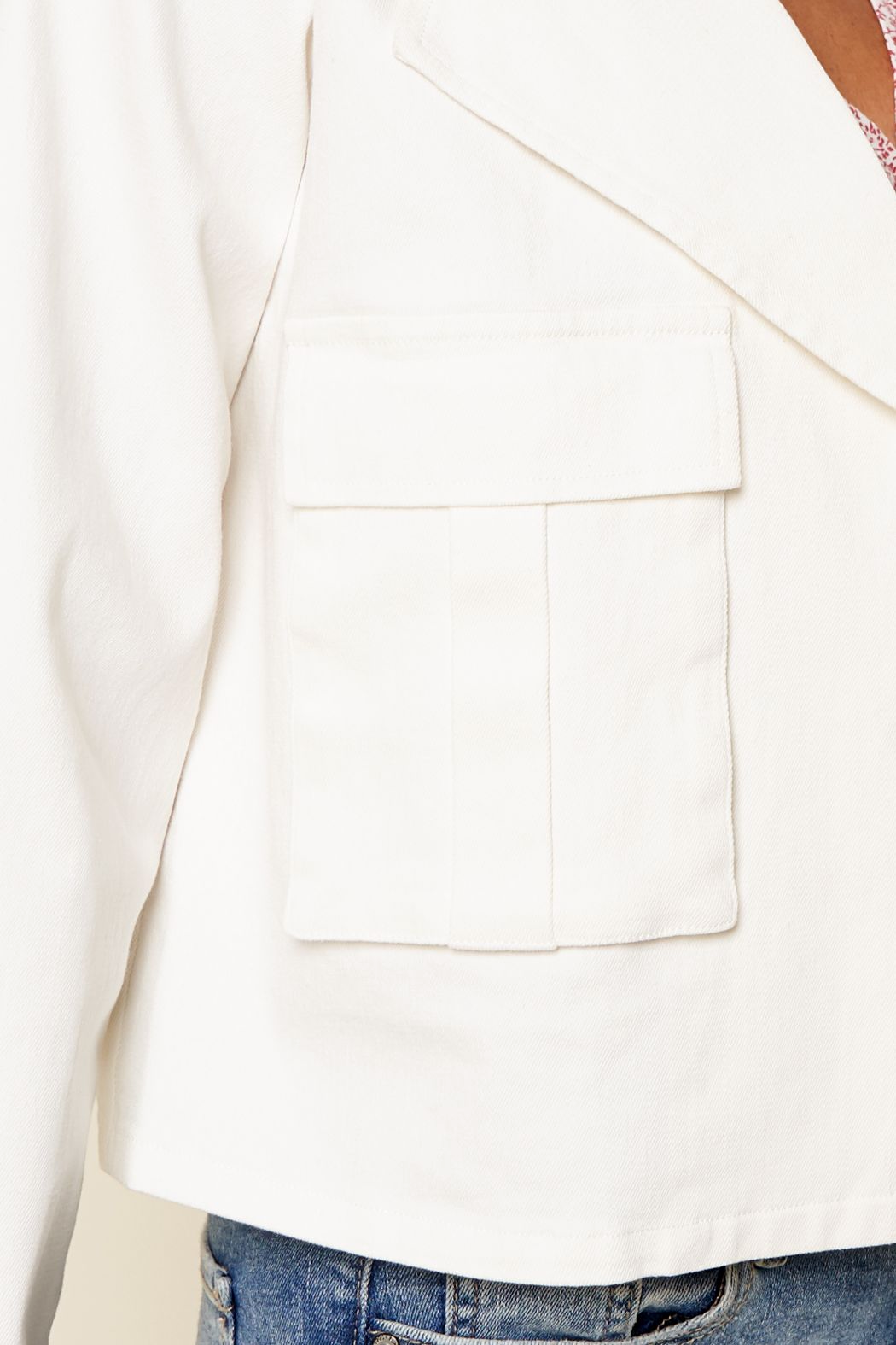 Anemone Cropped Utility Jacket