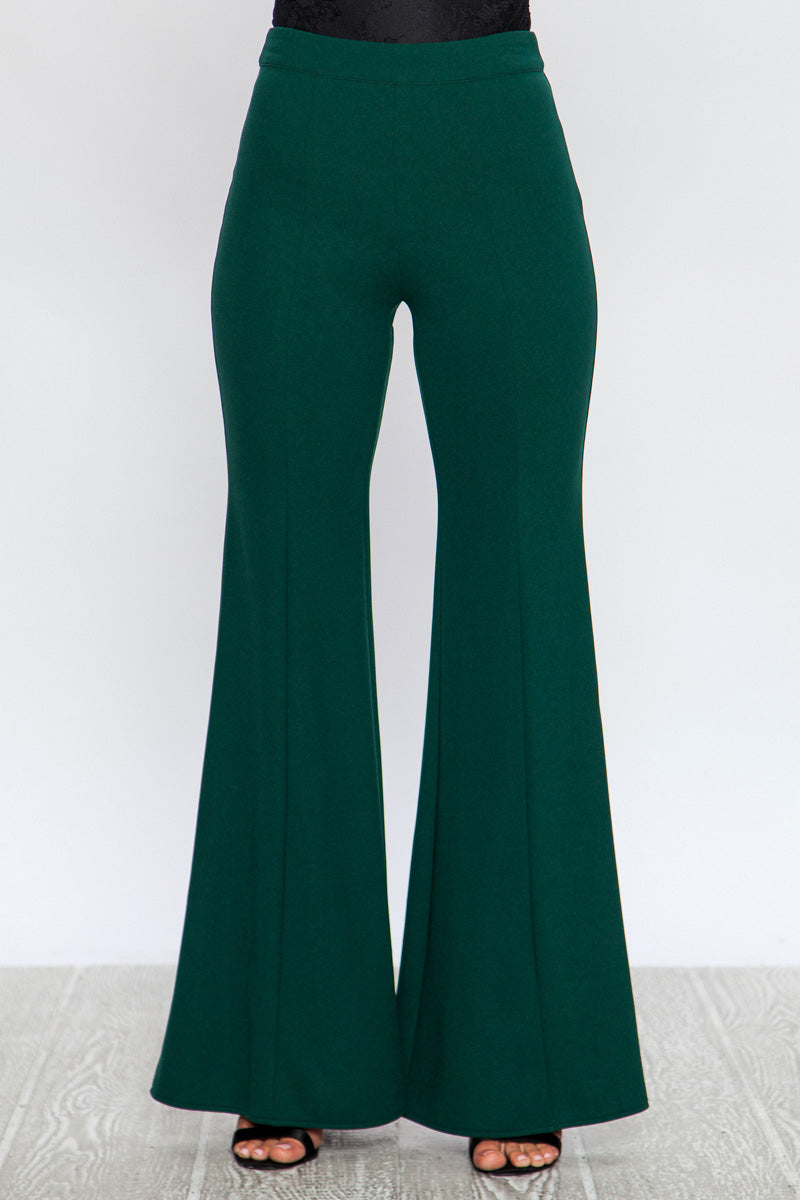 Emerald Bell-Bottom Pant
